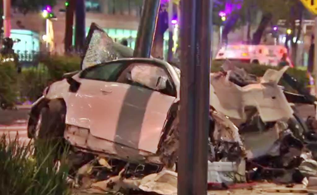 Aparatoso Accidente En Paseo De La Reforma Deja 4 Muertos Y 1 Herido