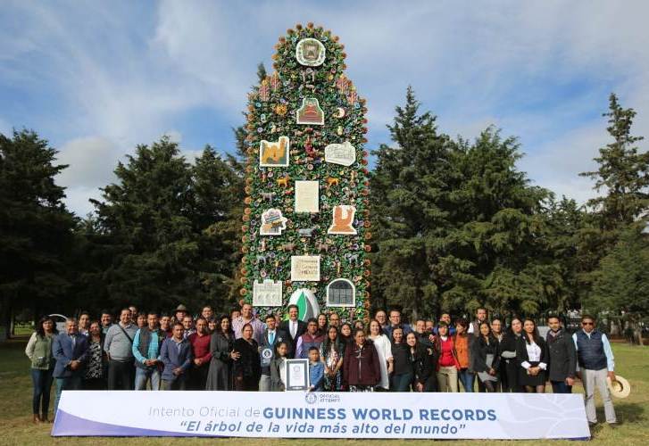 Guiness World Records Certifica Rbol De La Vida En Metepec Como El M S