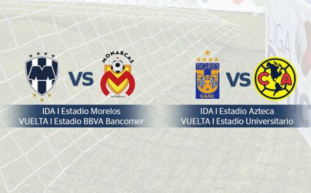 Ya están los horarios para las semifinales de la Liga MX