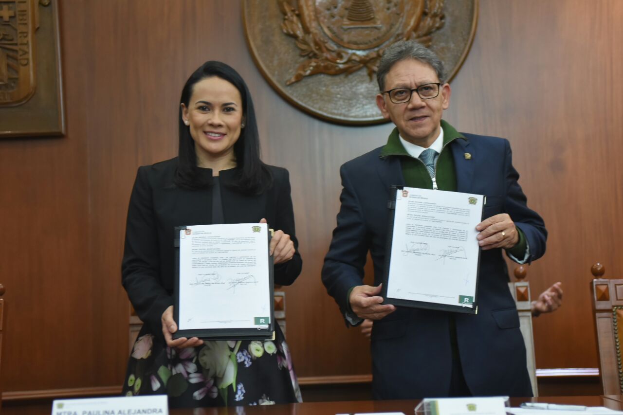 Acuerdan trabajo conjunto SEDECO y UAEMEX en beneficio de la población