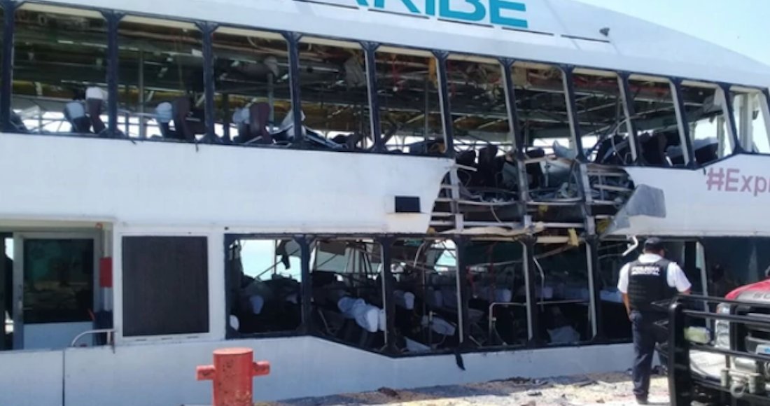 #VIDEO 18 personas heridas tras explosión de Ferry en Playa del Carmen