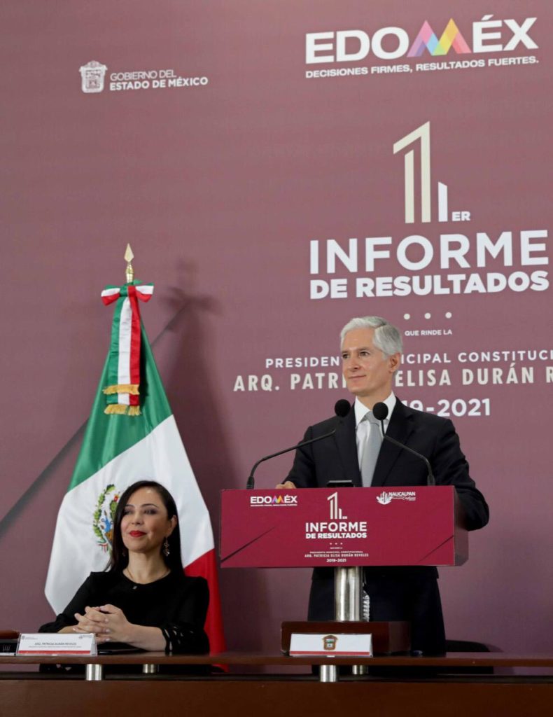 Anuncia Alfredo Del Mazo la conclusión de la autopista Naucalpan