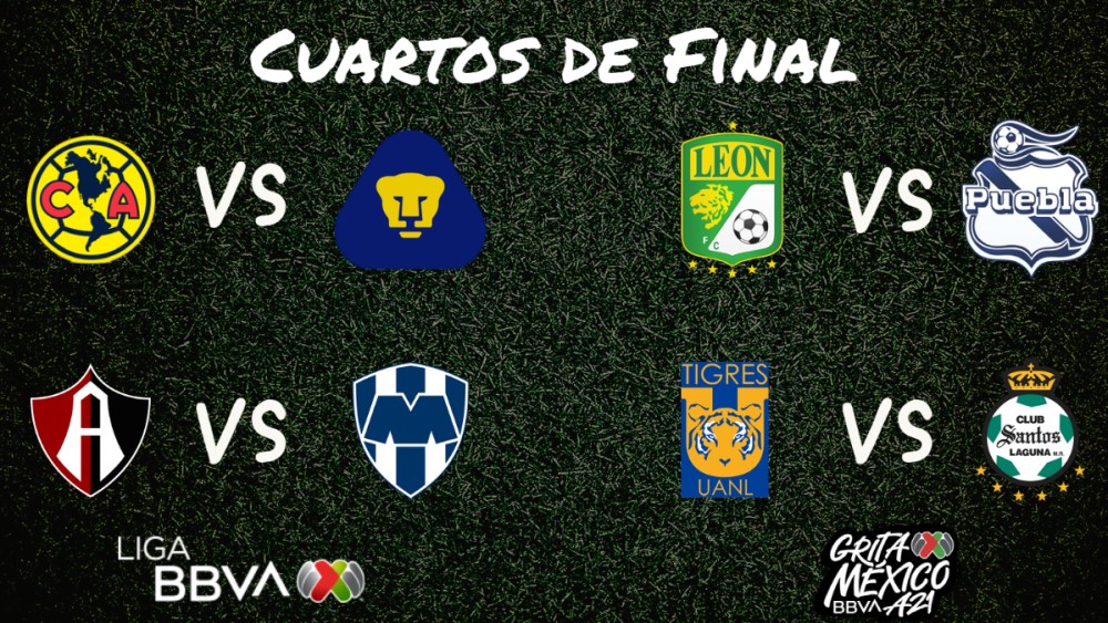 Liga MX Así se jugarán los Cuartos de Final del Apertura 2021