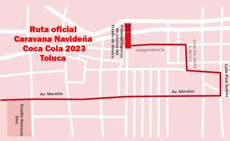 Caravana Coca Cola en Toluca ruta horario y todo lo que debes de